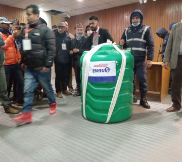 ४६८१ मत खस्यो, सभापतिको मत गन्न थालेको ३ घण्टामै परीणाम आउने
